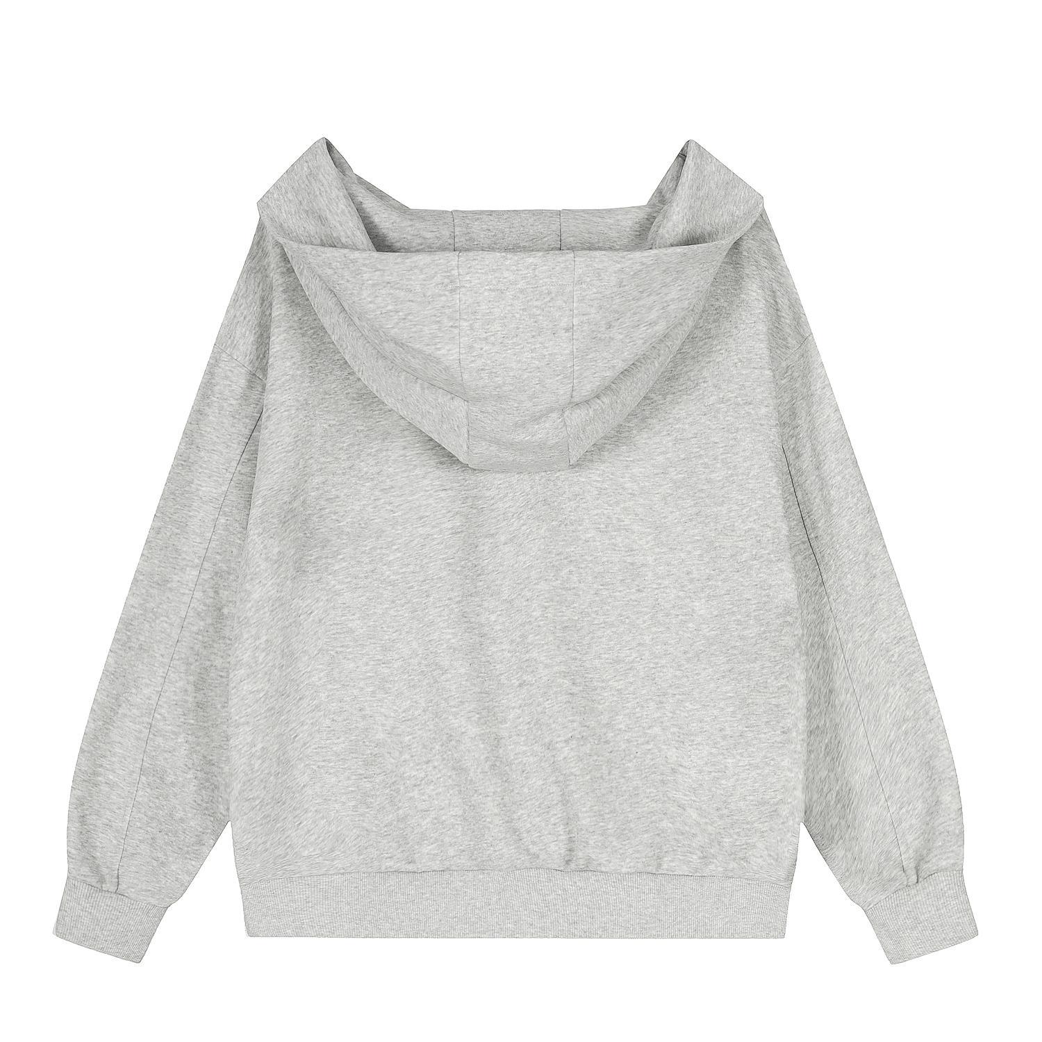 Patterned Polyester Full Sleeve Hoodie