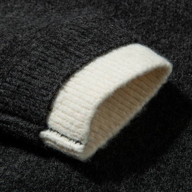 Japanese Workwear Double Layer Polyester Cardigan