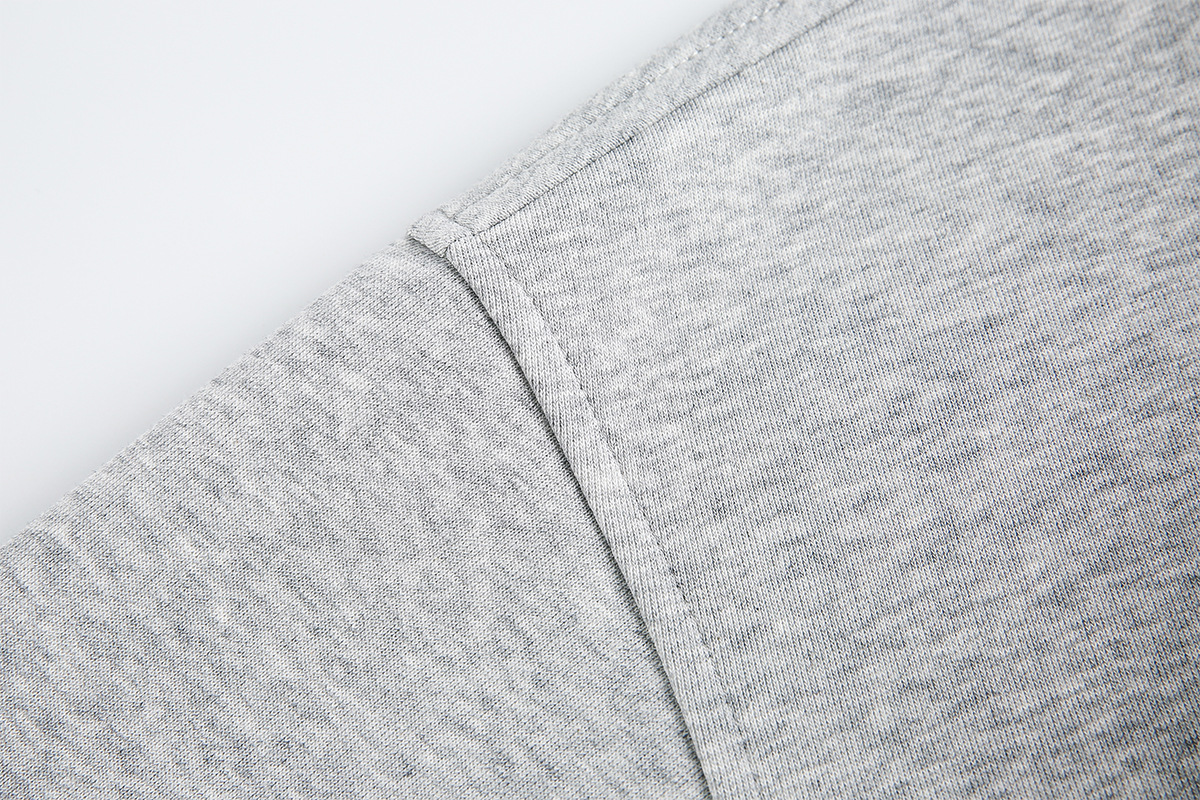 Solid Faux Layered Hoodie
