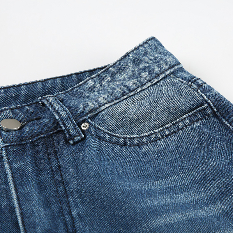 Basic versatile slim fit spicy girl jeans