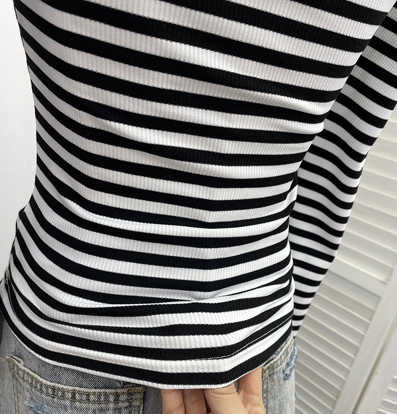 Celebrity Slim Fit Asymmetric Wrist-Length Crop Top