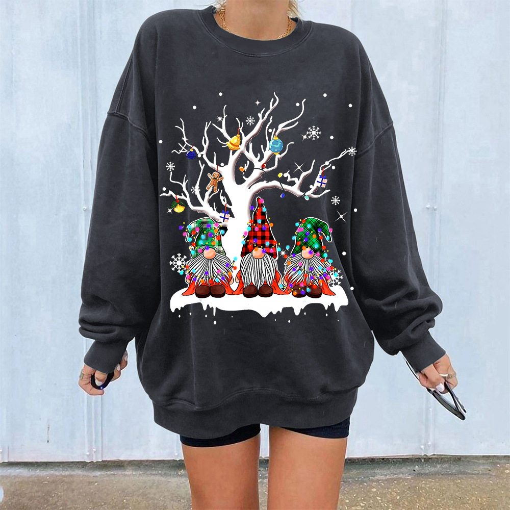Holiday Cropped Hoodie