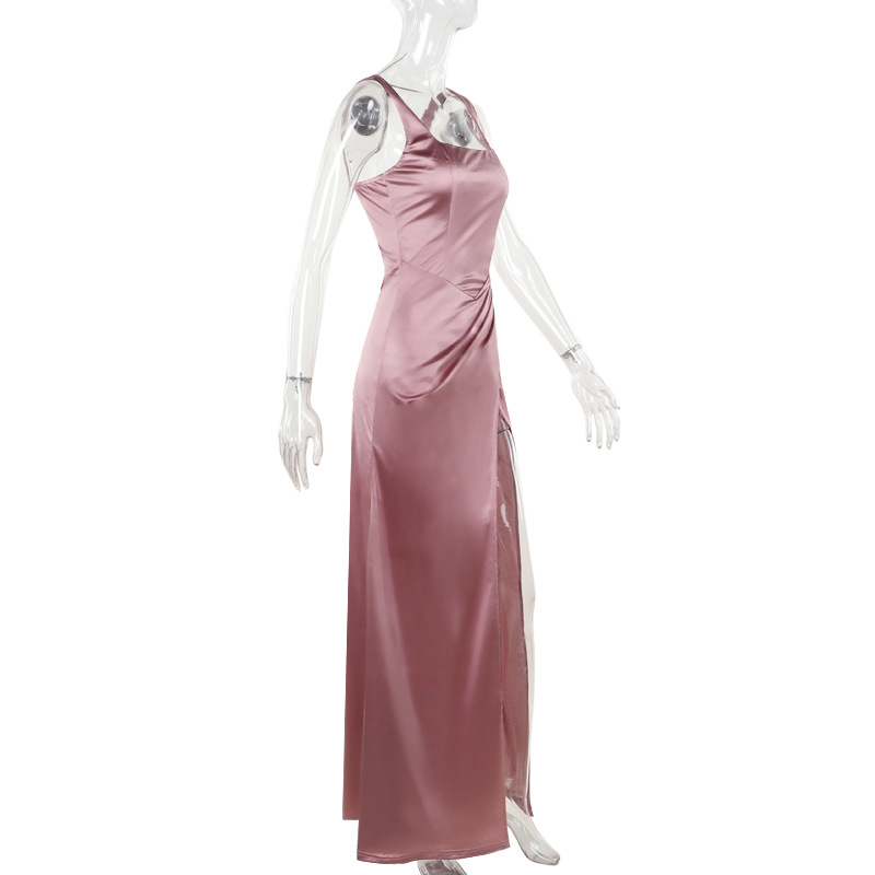 Square Neck High Waist Bodycon Dress