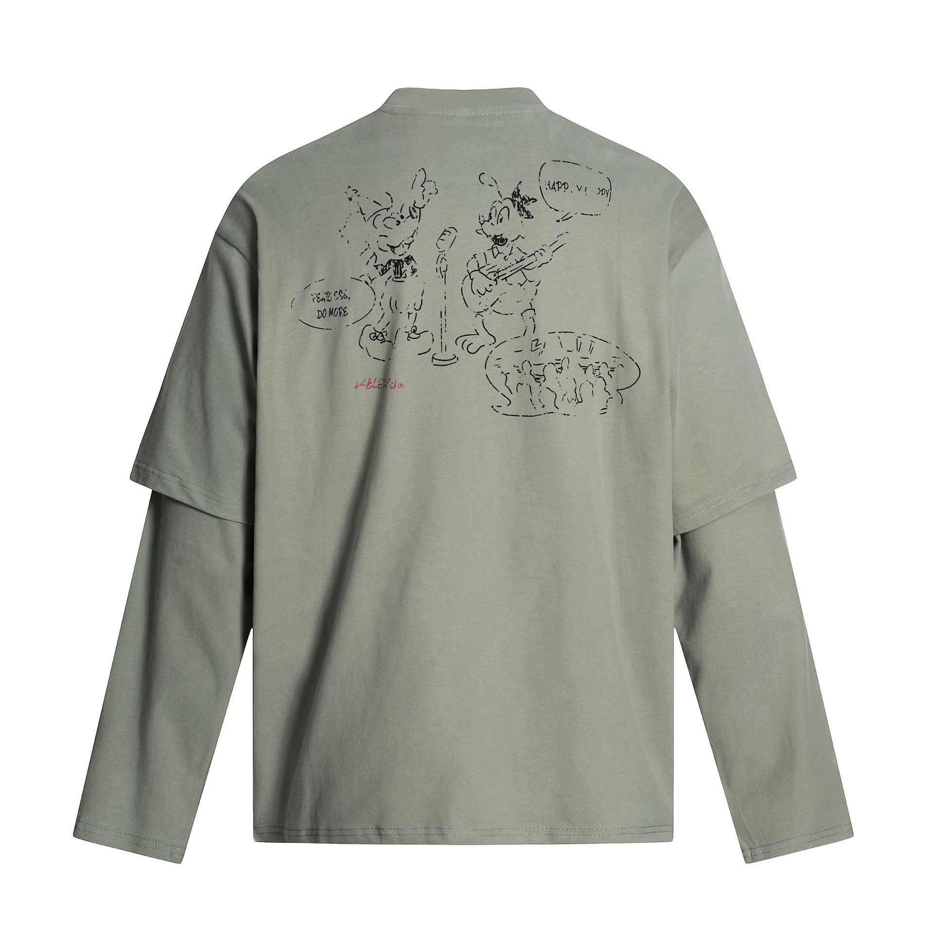 American Retro Cartoon Loose Fit Streetwear T-Shirts