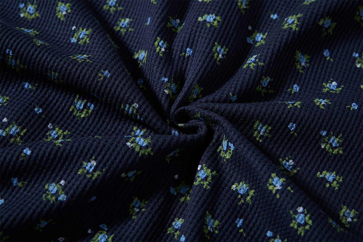 Small floral cardigan zipper hoodie short