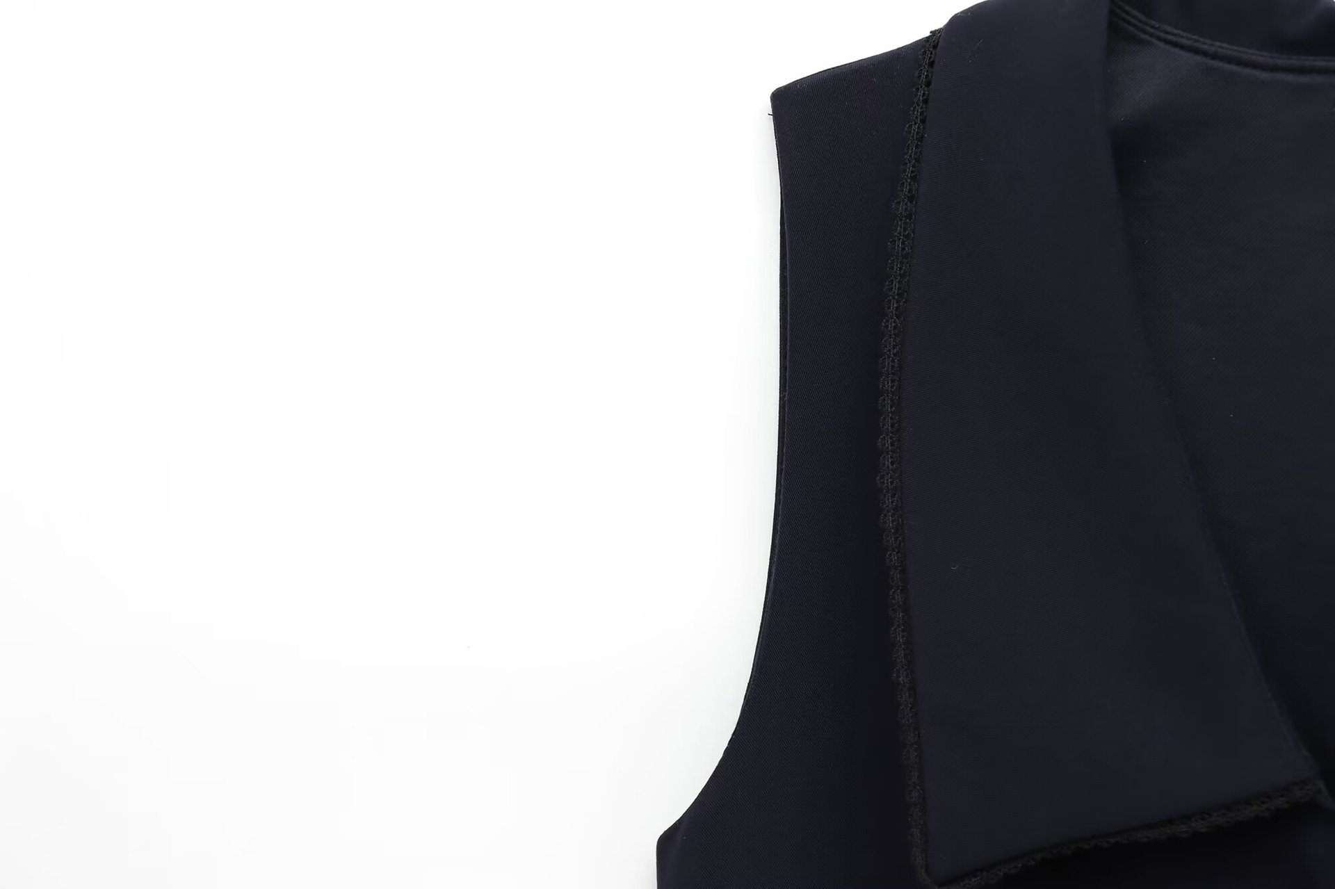 Women's Wide Pleated Collar Short Dress