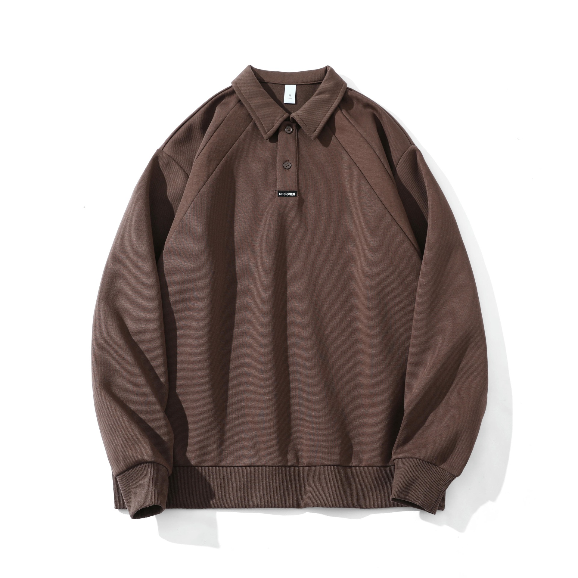 Japanese Retro Oversized Cotton Blend Letter Hoodie