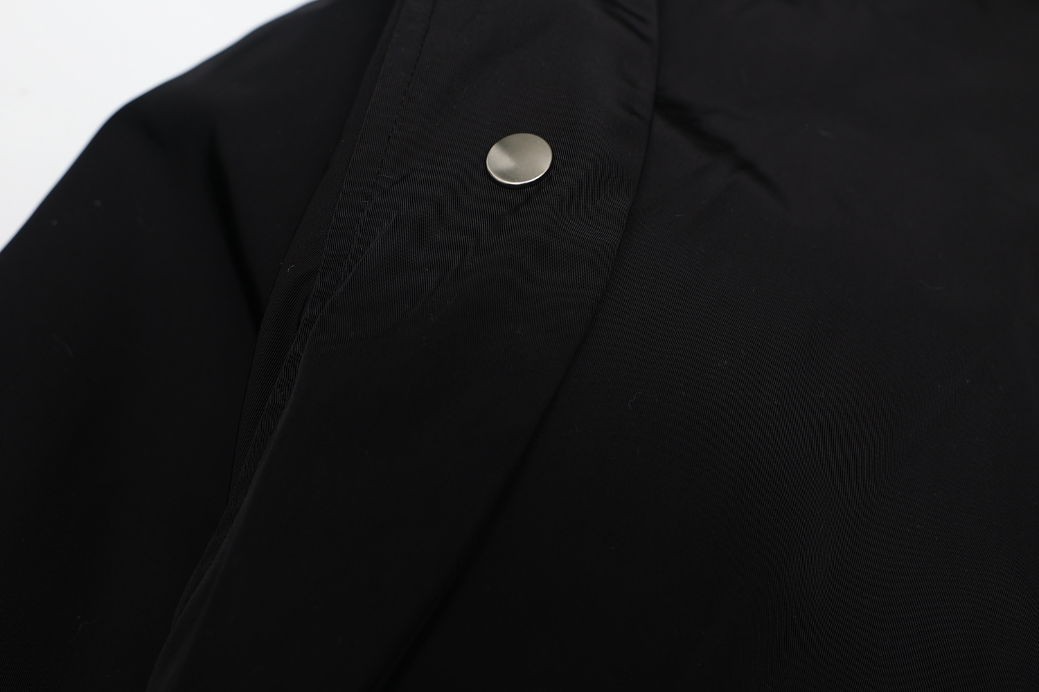 Urban Unstructured Solid Polyester Parka Coat