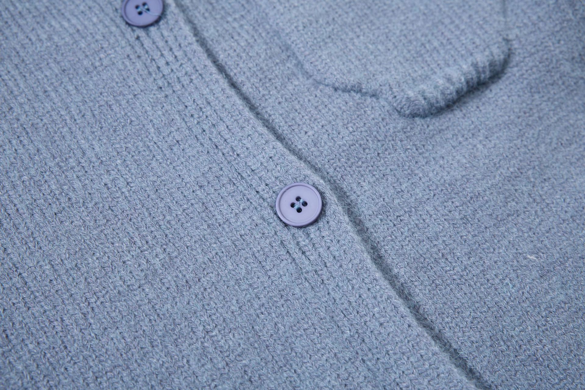 Genderless Oversized Embellished Jacquard Cardigan