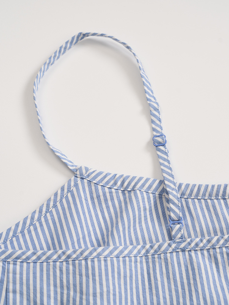 Sexy Banded V-Neck Night Gown