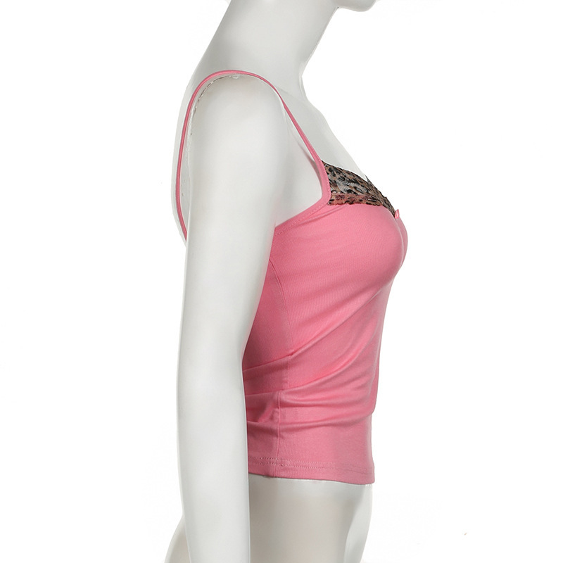 Blush Animal Print Plunging Strapless Open Back Bandeau