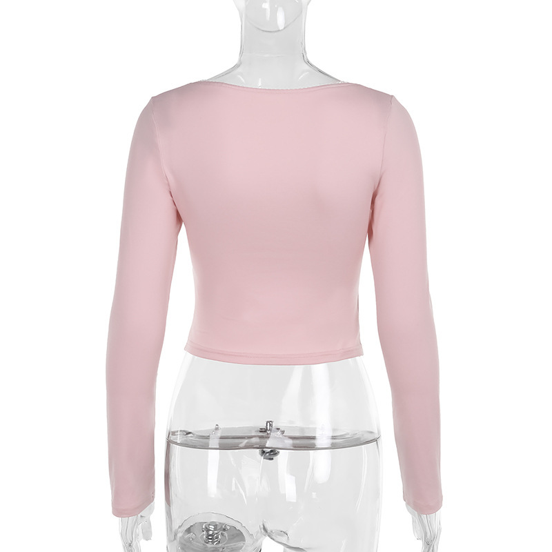 Ladies Square Neck Stretch Tee