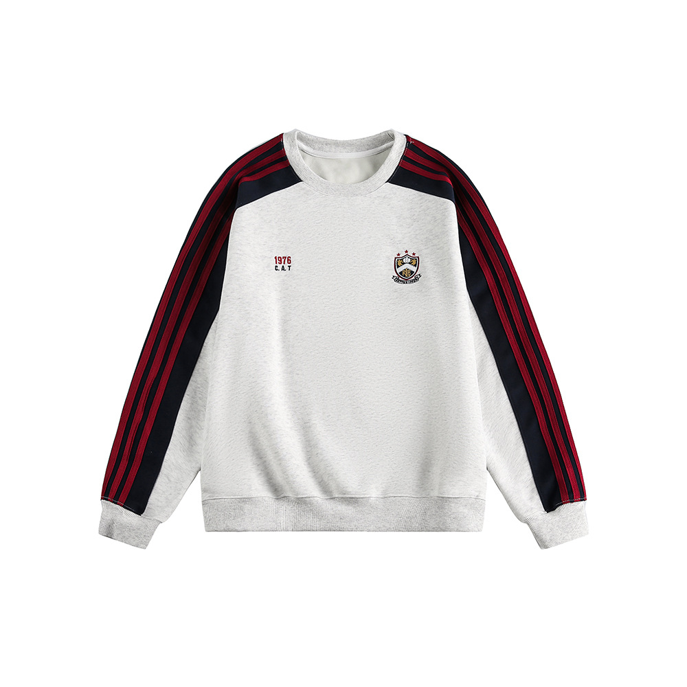 American Varsity Contrast Panel Hoodie