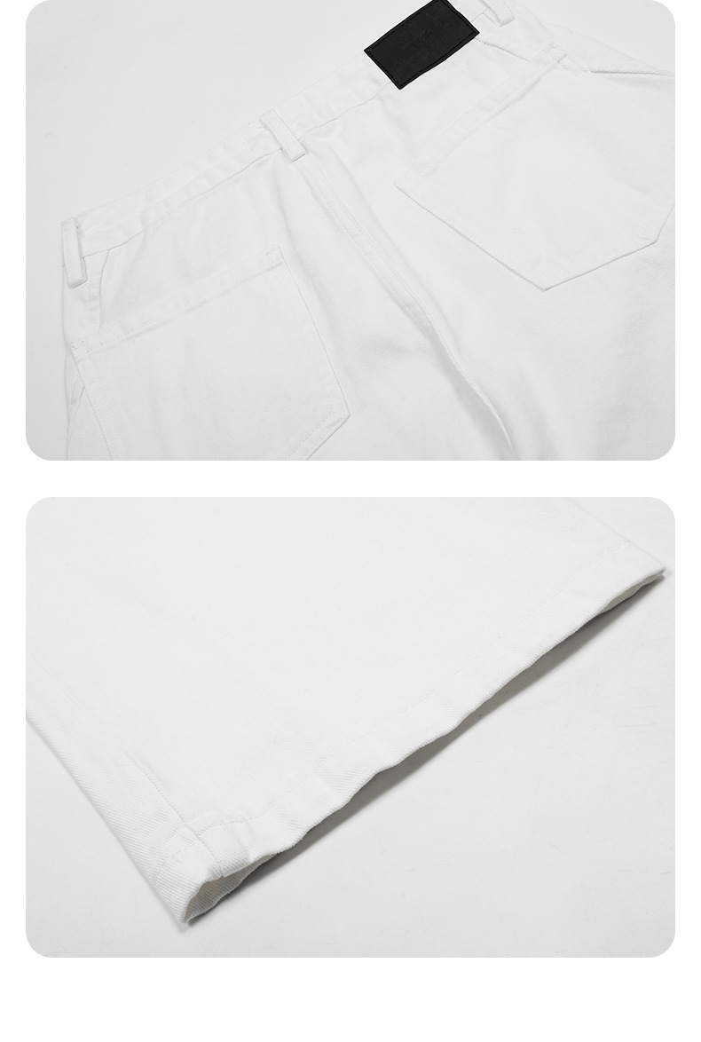 Casual Pure Cotton Three-Dimensional Loose Wide Leg Long Pants