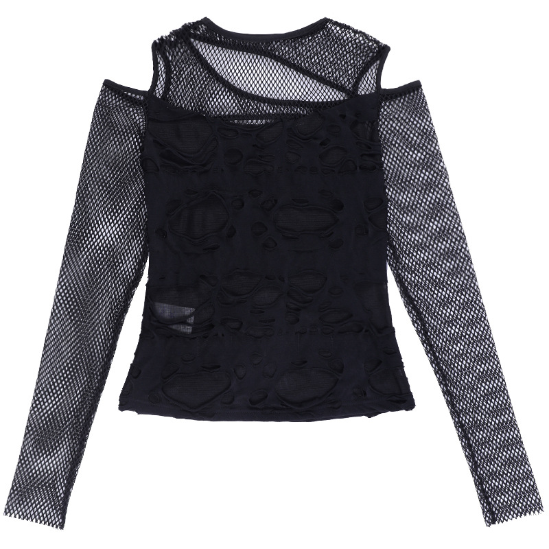 Private Ladies Scarf Collar Full Sleeve Solid Top