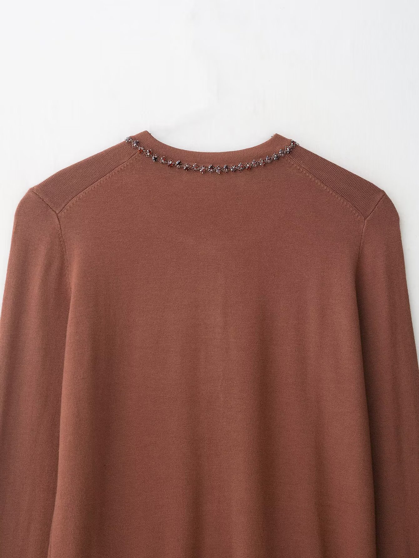 Rhinestone Accent Cardigan