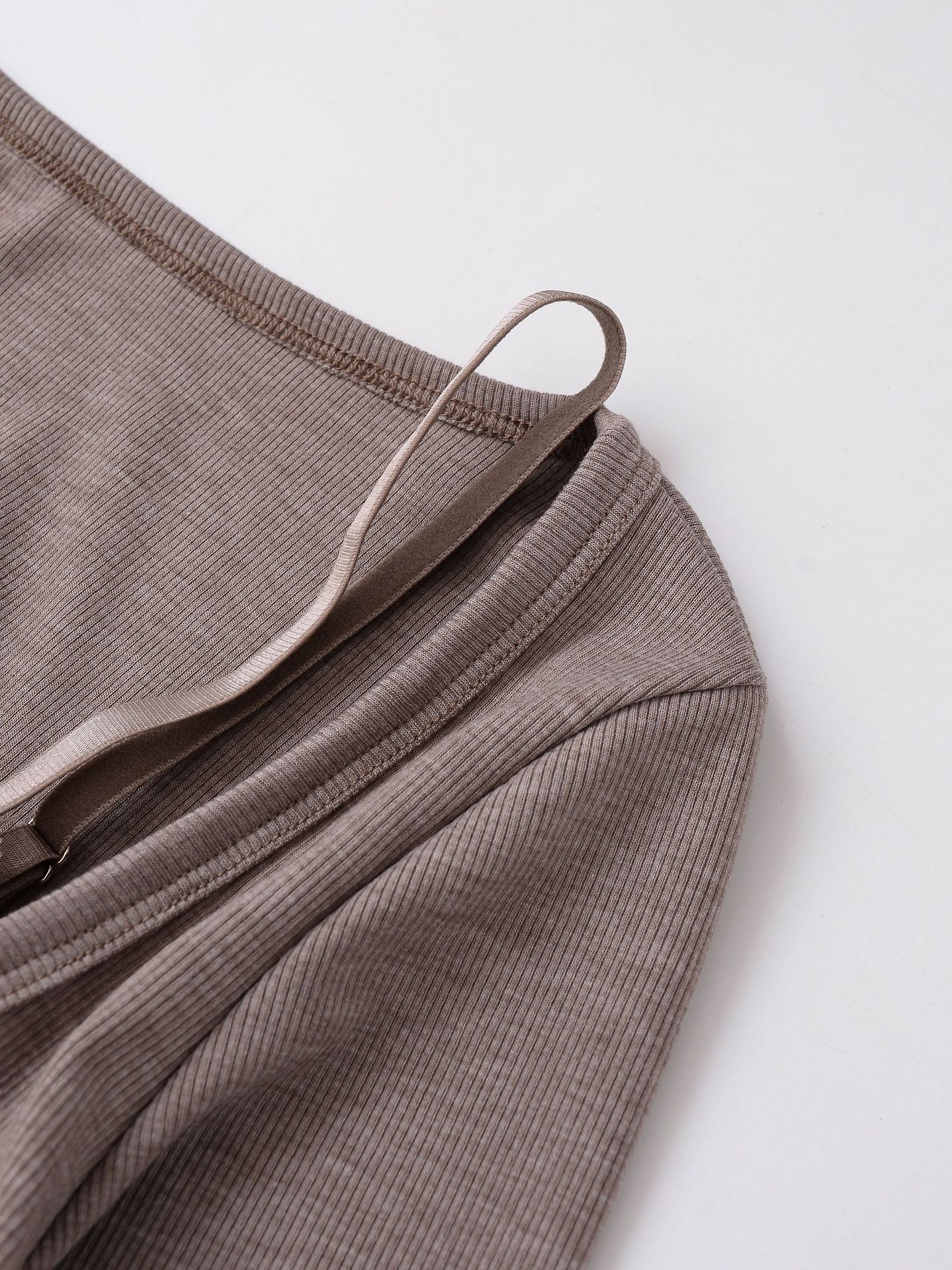 Polyester Spandex Full Sleeve Overlay Round Neck Tee