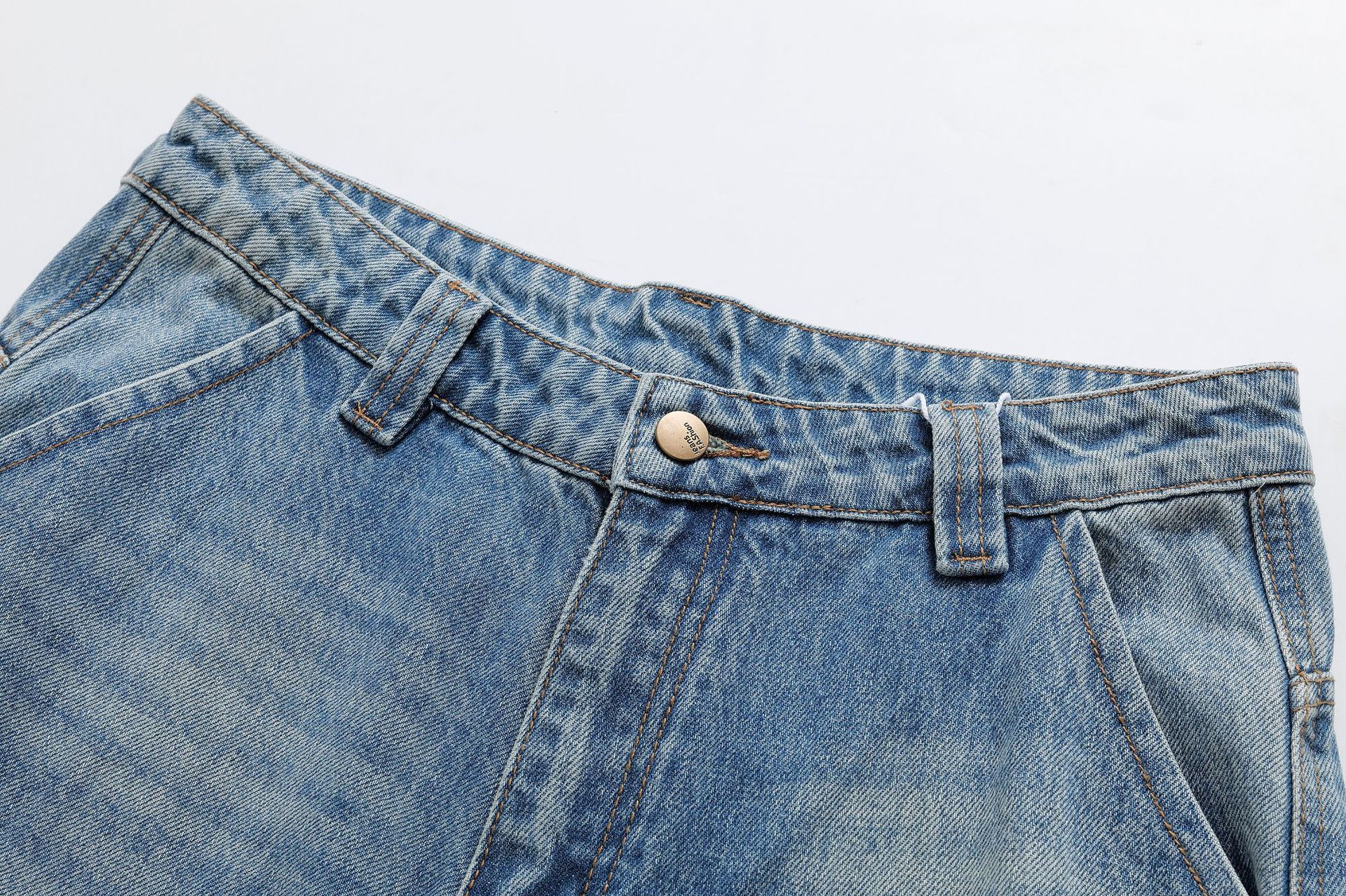 Straight casual loose floor pants jeans