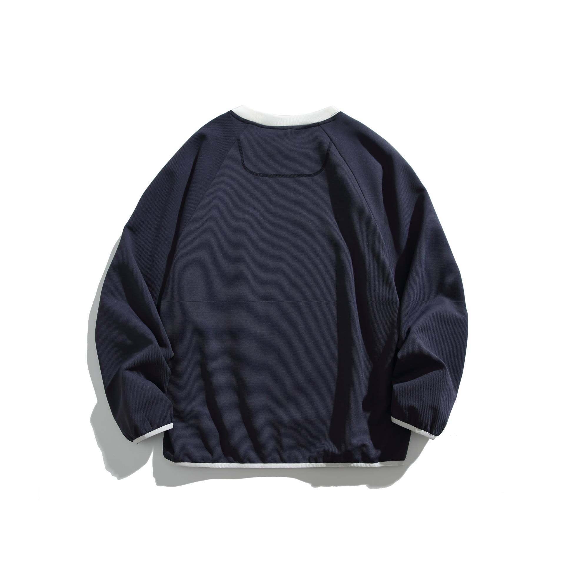 Oversized Retro Letter Print Long Sleeve Hoodie