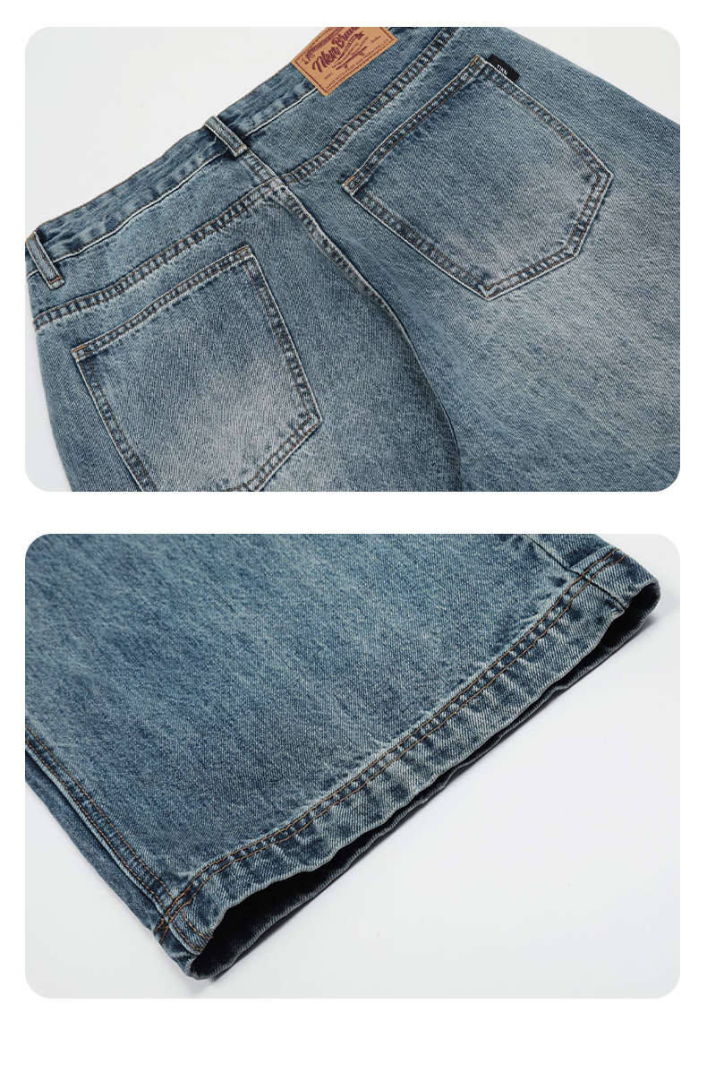 Jeans for Men and Women Loose Fit Versatile Trendy Cleanfit Casual Wide Leg Pants