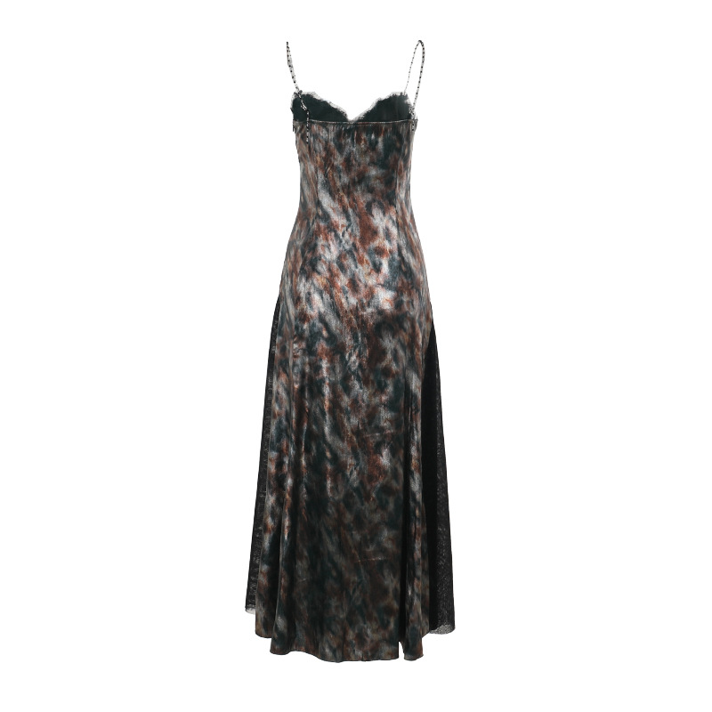 Bodycon Dress Gothic Chic Embellished Fitted Full Skirt Dress for Women