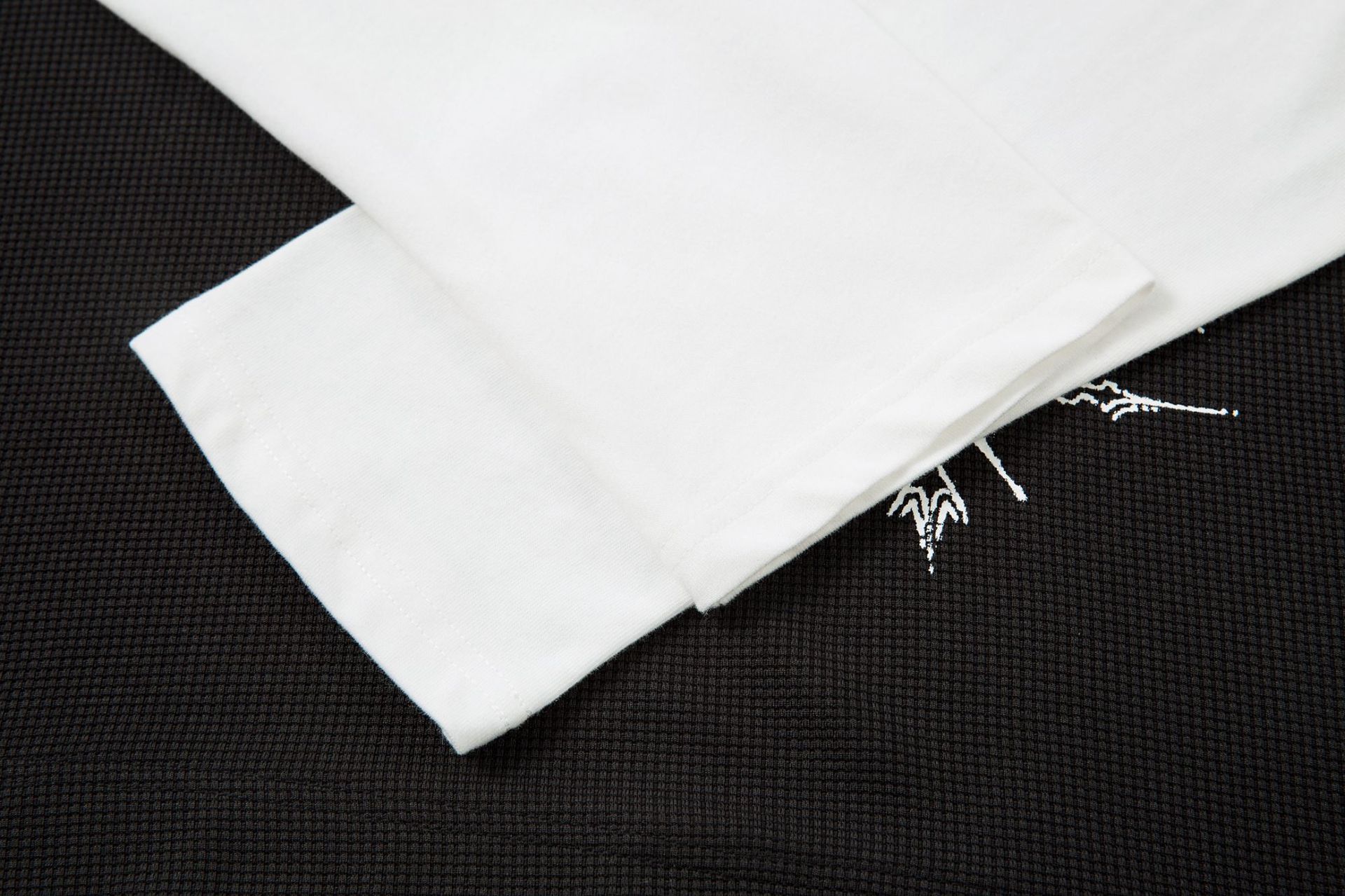 Men's Faux Layered Ribbed Neck Full Sleeve T-Shirts
