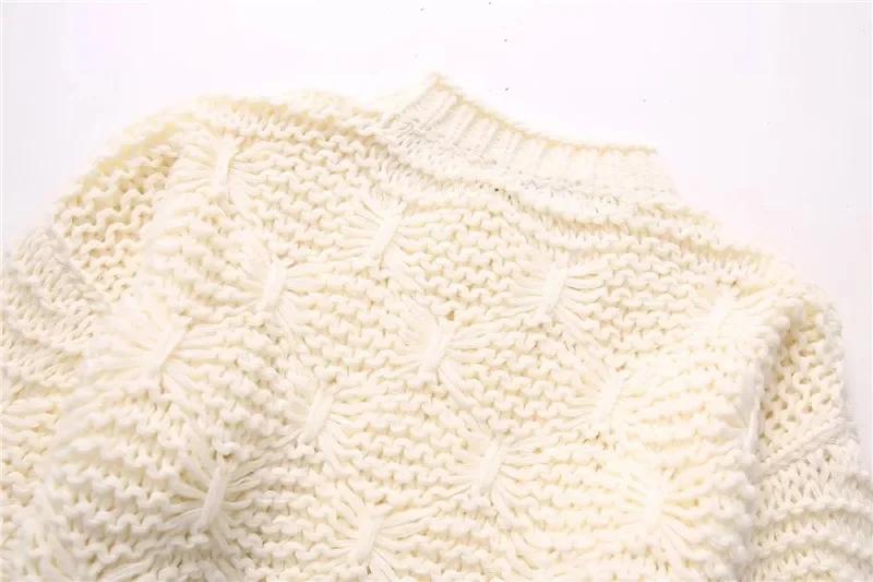 Polyester Ladies Crew Mini Sweater Fall