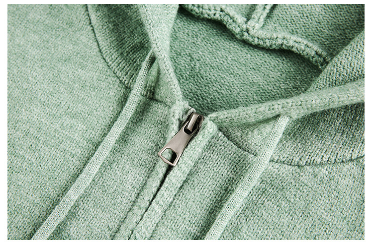 American Trend Oversized Long Sleeve Hood Cardigan