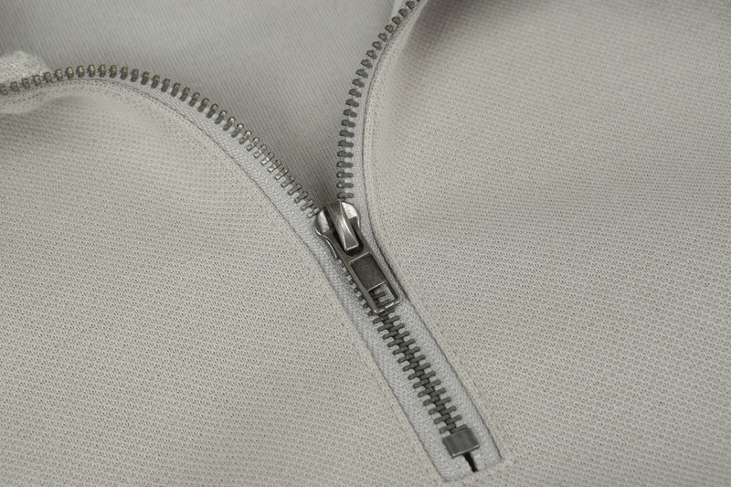 Urban Vintage Graffiti Mosaic Partial Zipper Hoodie