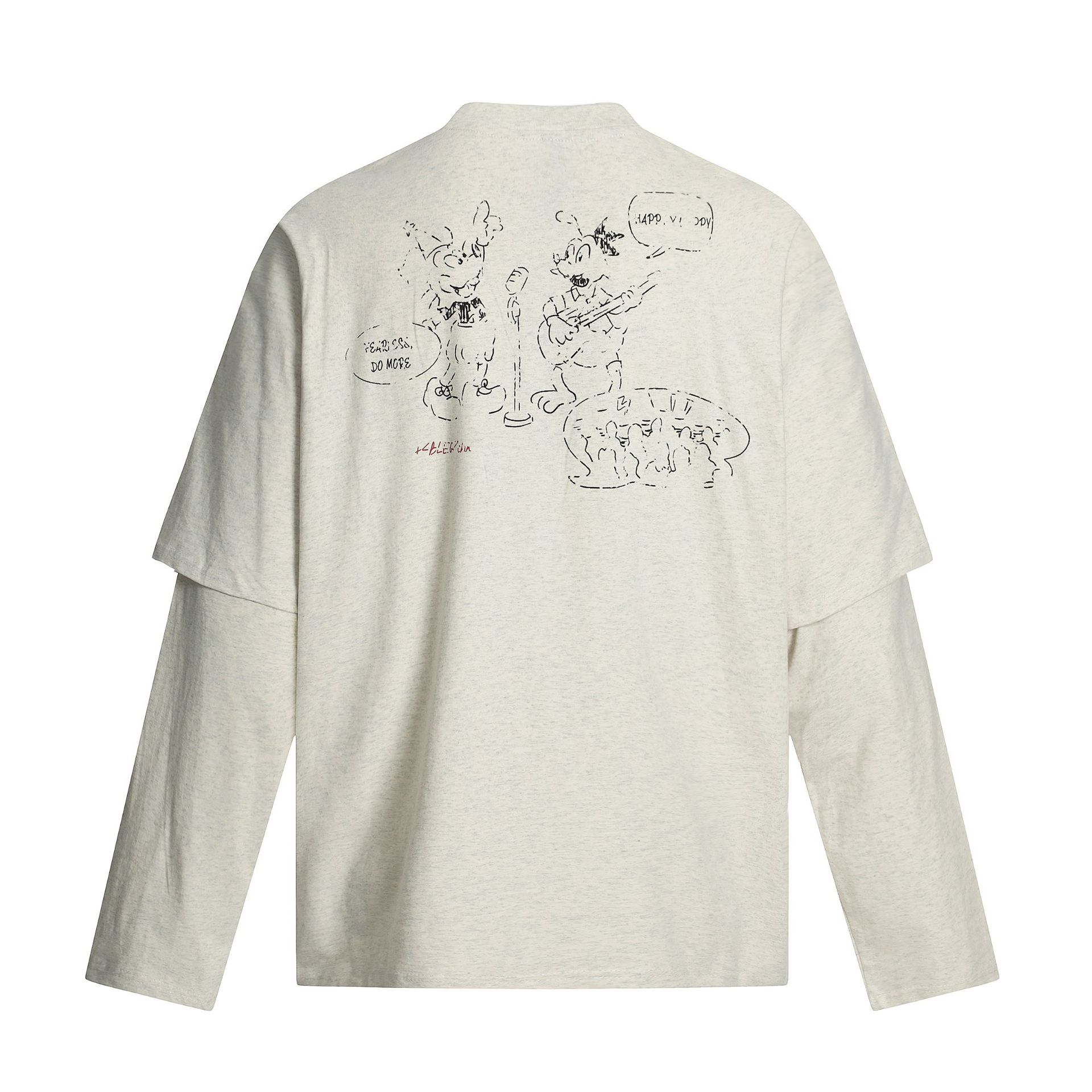 American Retro Cartoon Loose Fit Streetwear T-Shirts