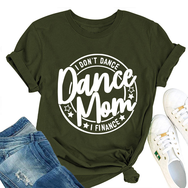 Geometric Pattern Round Neck T-Shirt