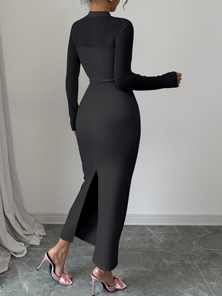 Bodycon Sultry Side-Split Dress