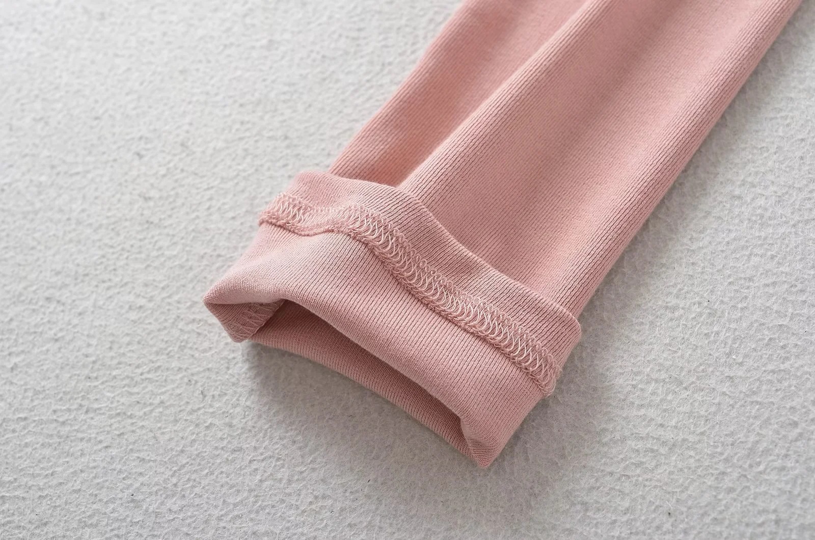 Wide Scoop Long Sleeve Cotton Top