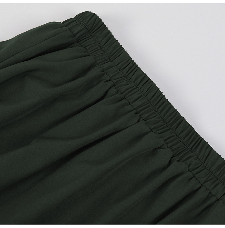Ladies' Dark Historical Polyester Costume Skirt