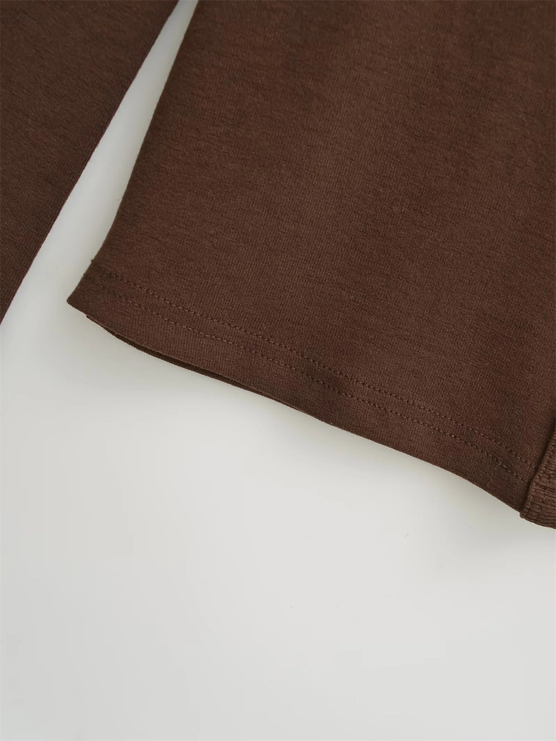 Vintage Cocoa Camisole and Cropped Cardigan Ensemble