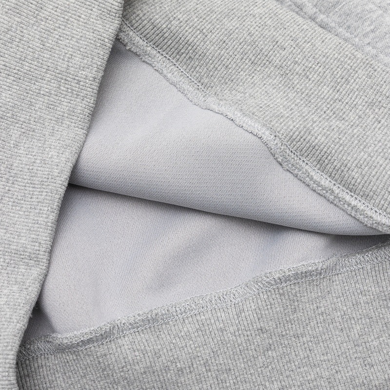Oversized Cotton Marine Life Graphic Hood Sweatshirt