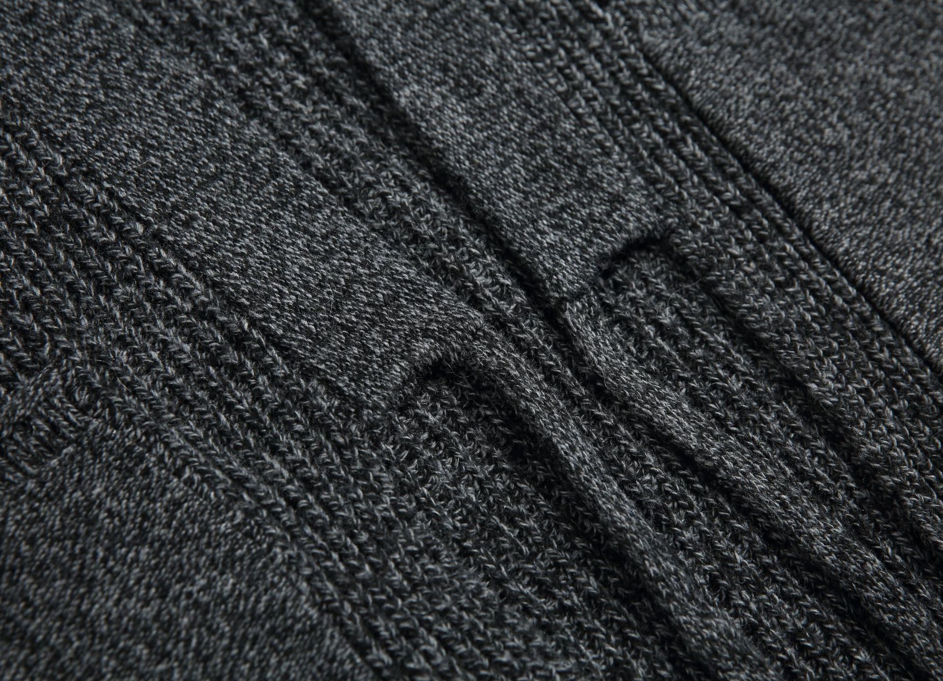Polyester Plain Oversized Dolman Cardigan