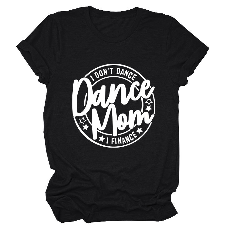Geometric Pattern Round Neck T-Shirt