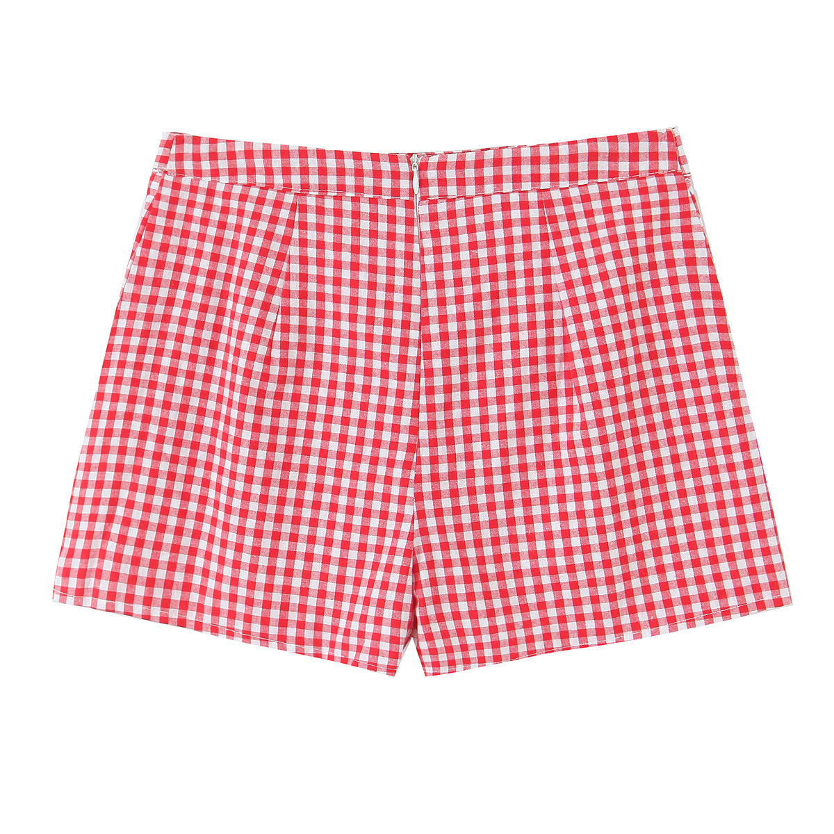 Slimming button decoration skirt pants A-line short skirt