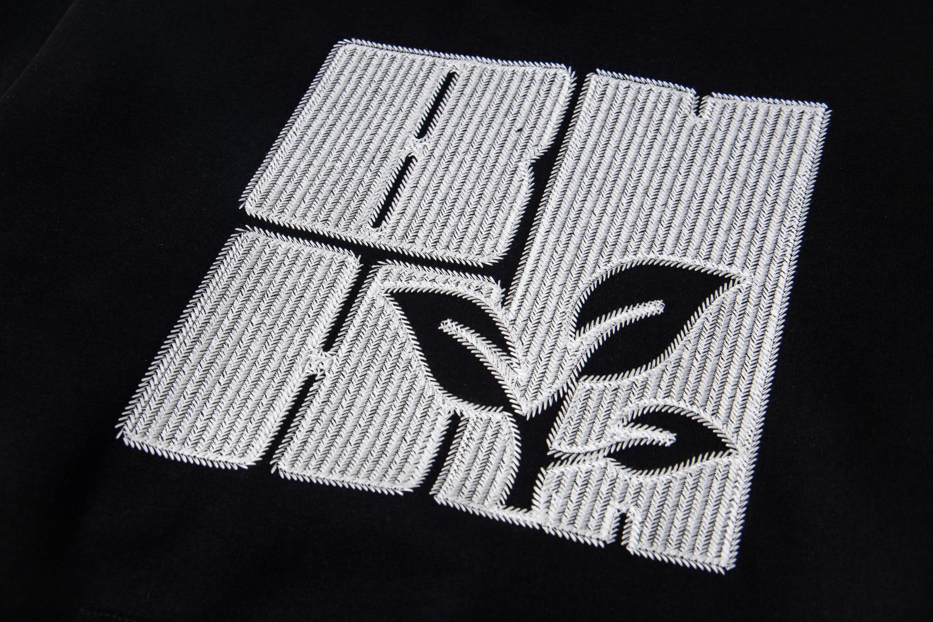 Cruciform Cotton Hoodie