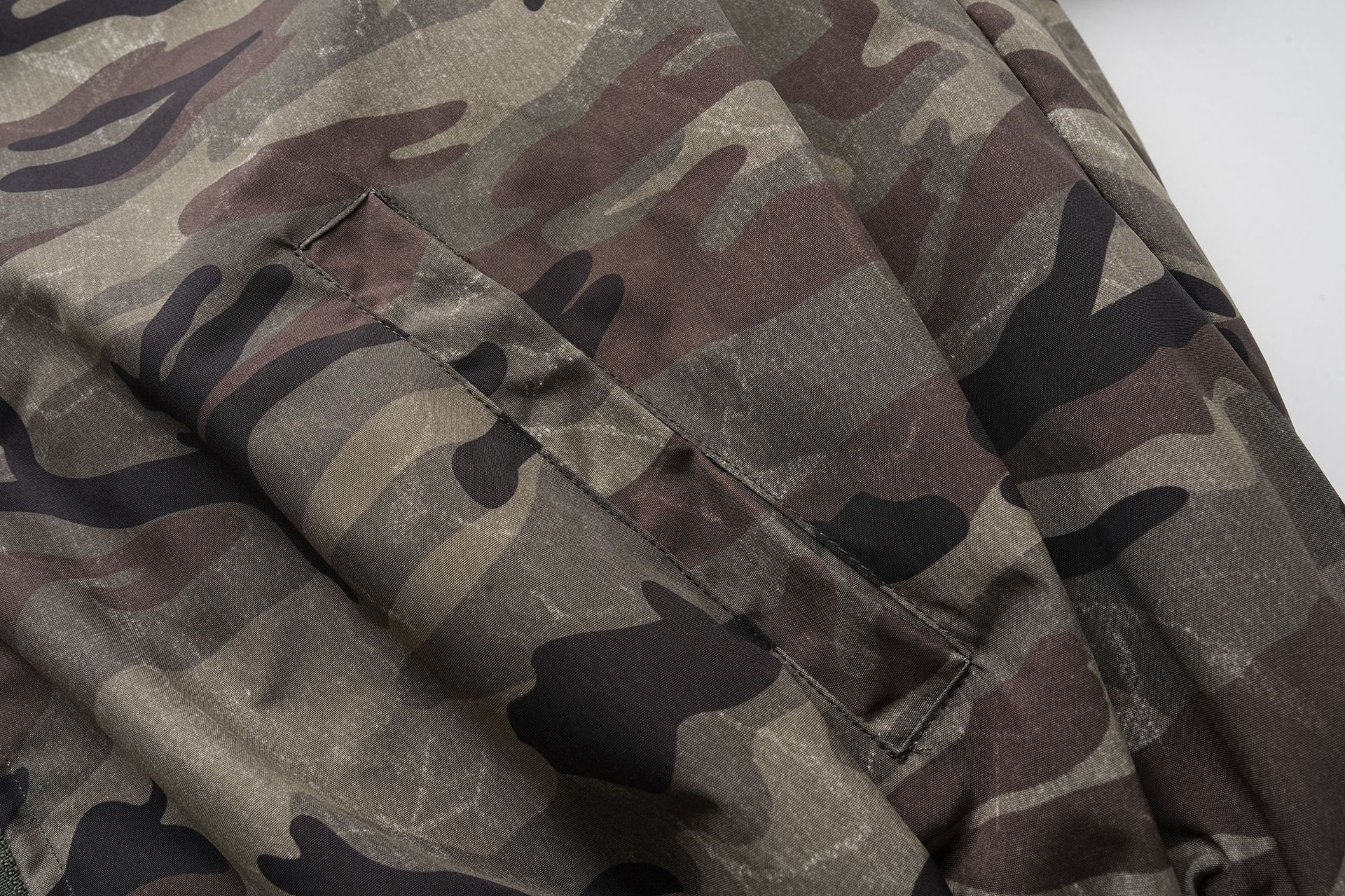 Utility Camo Double-Sided Oversized Hoodie