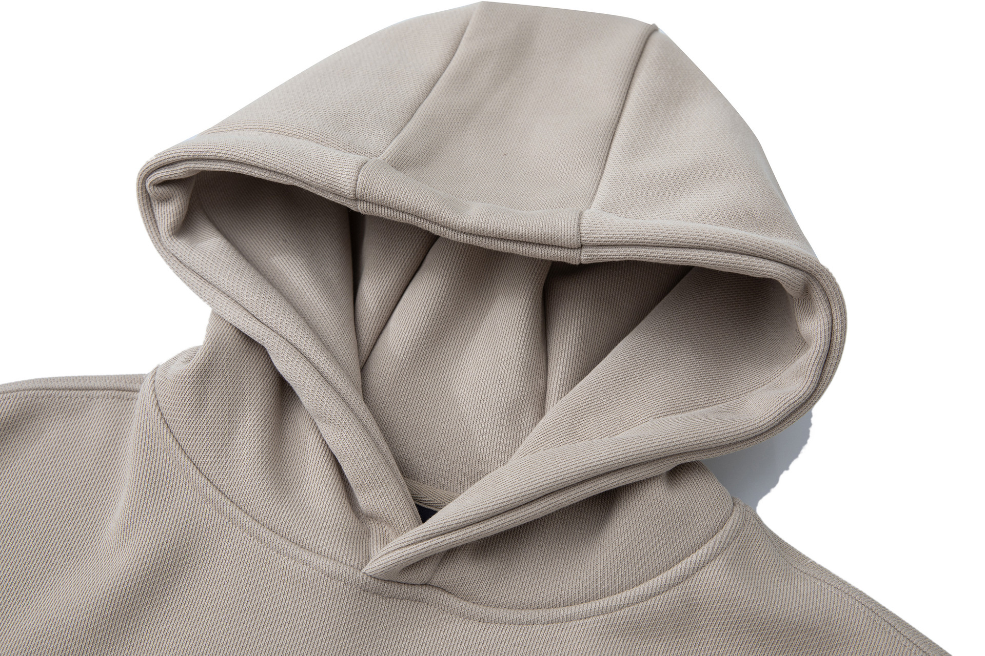 Oversized Cotton Printed Long Sleeve Hoodie