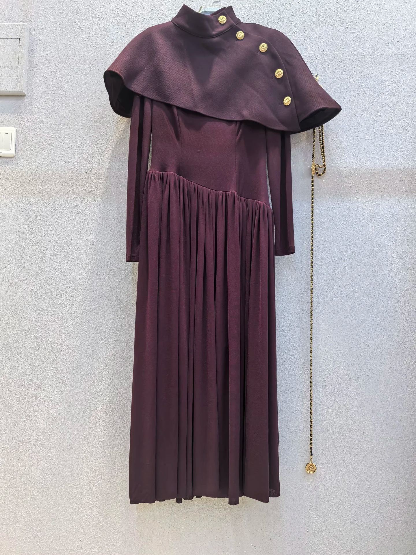 High-Rise Solid Chenille Commute Maxi Skirt