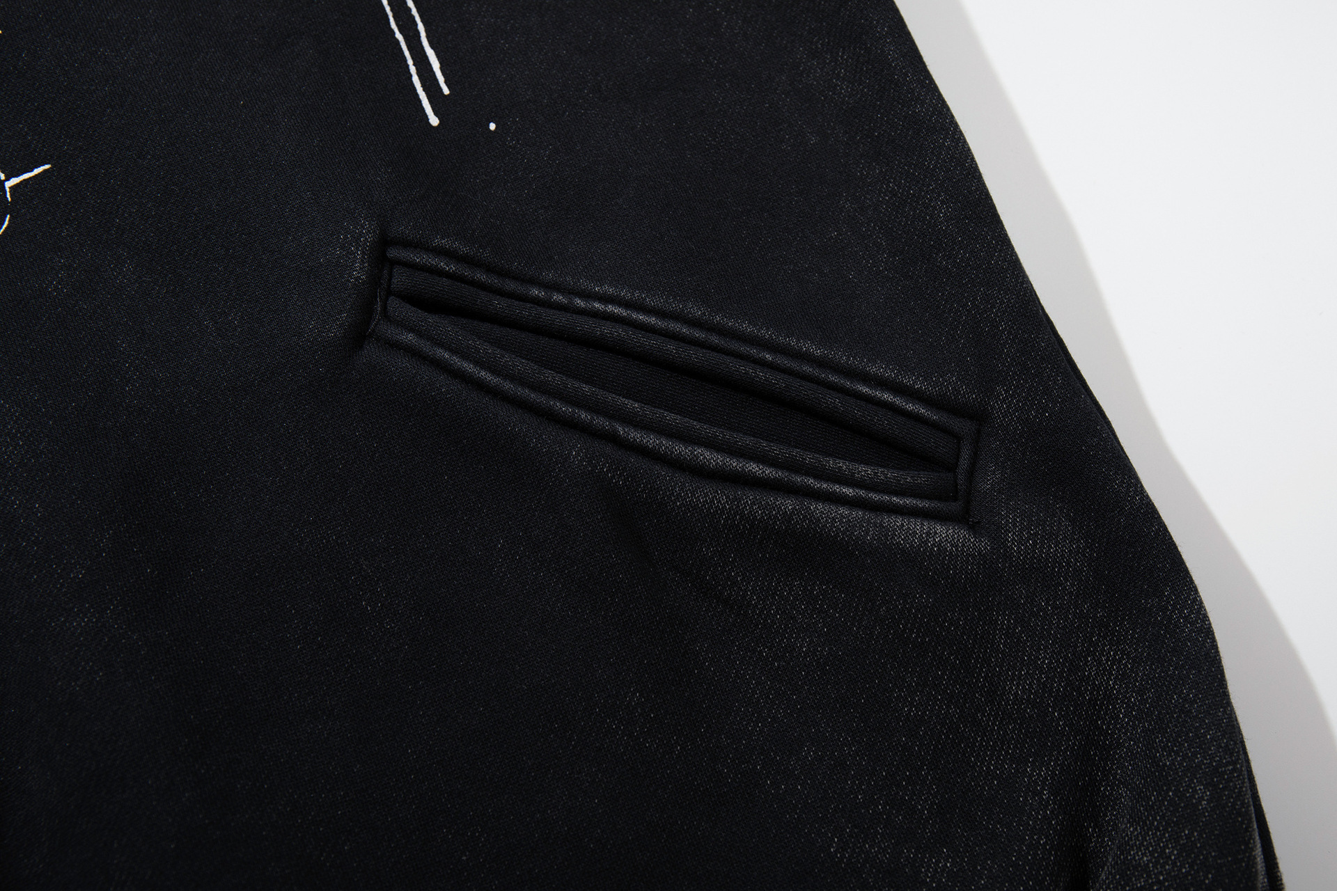 Polyester Gents Retro Skull Loose Hoodie