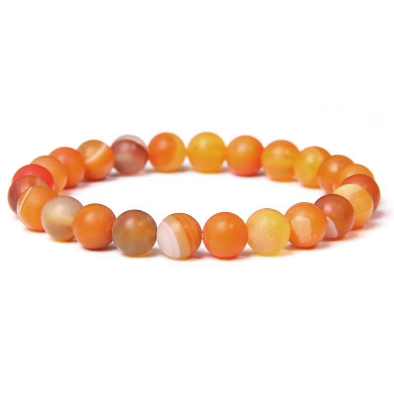 Natural Healing Energy Polished 8 mm Bracelet FD4114FD4115FD4116FD4117