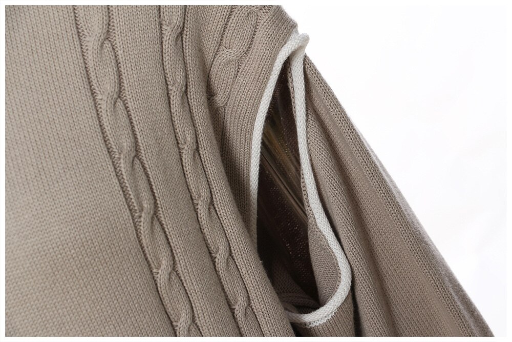Womens Street Cotton Linen Oversized Cutout Plume Pullover
