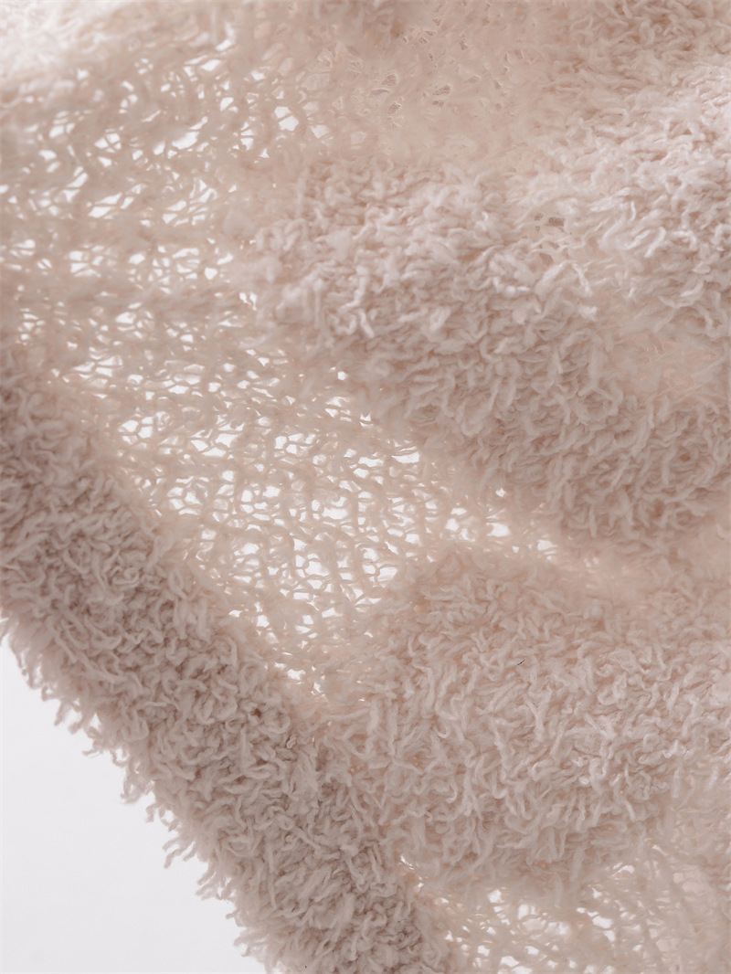 Oversized Plain Western Knitwear