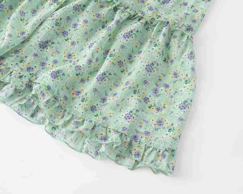 Fitted Square Neck Drawstring Lace Splicing Waist Cinched Strapless Dress with Big Flare Skirt