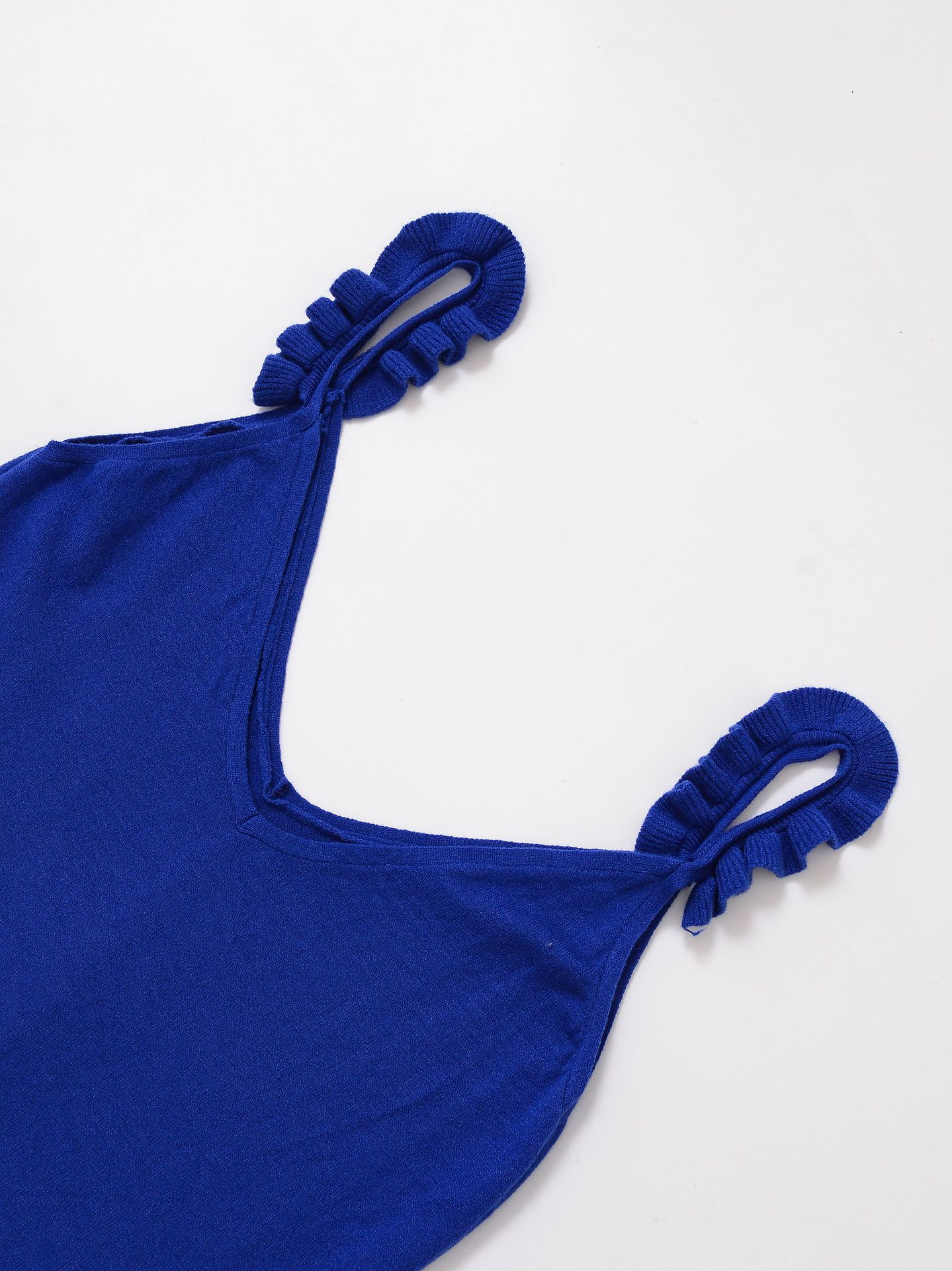 Women's Clothing INS Internet Celebrity Layered Decoration Simple Strapless Top