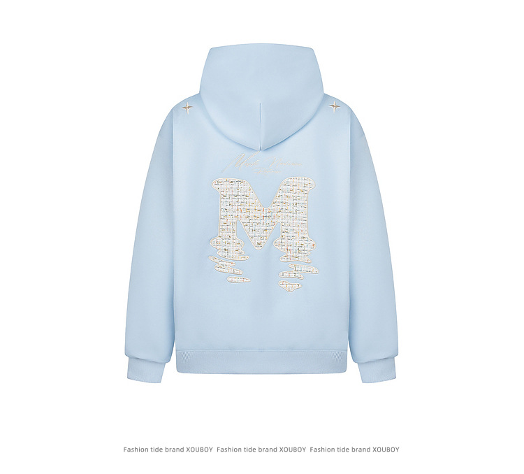 Streetwear Unisex Oversized Letter Print Cotton Hoodie